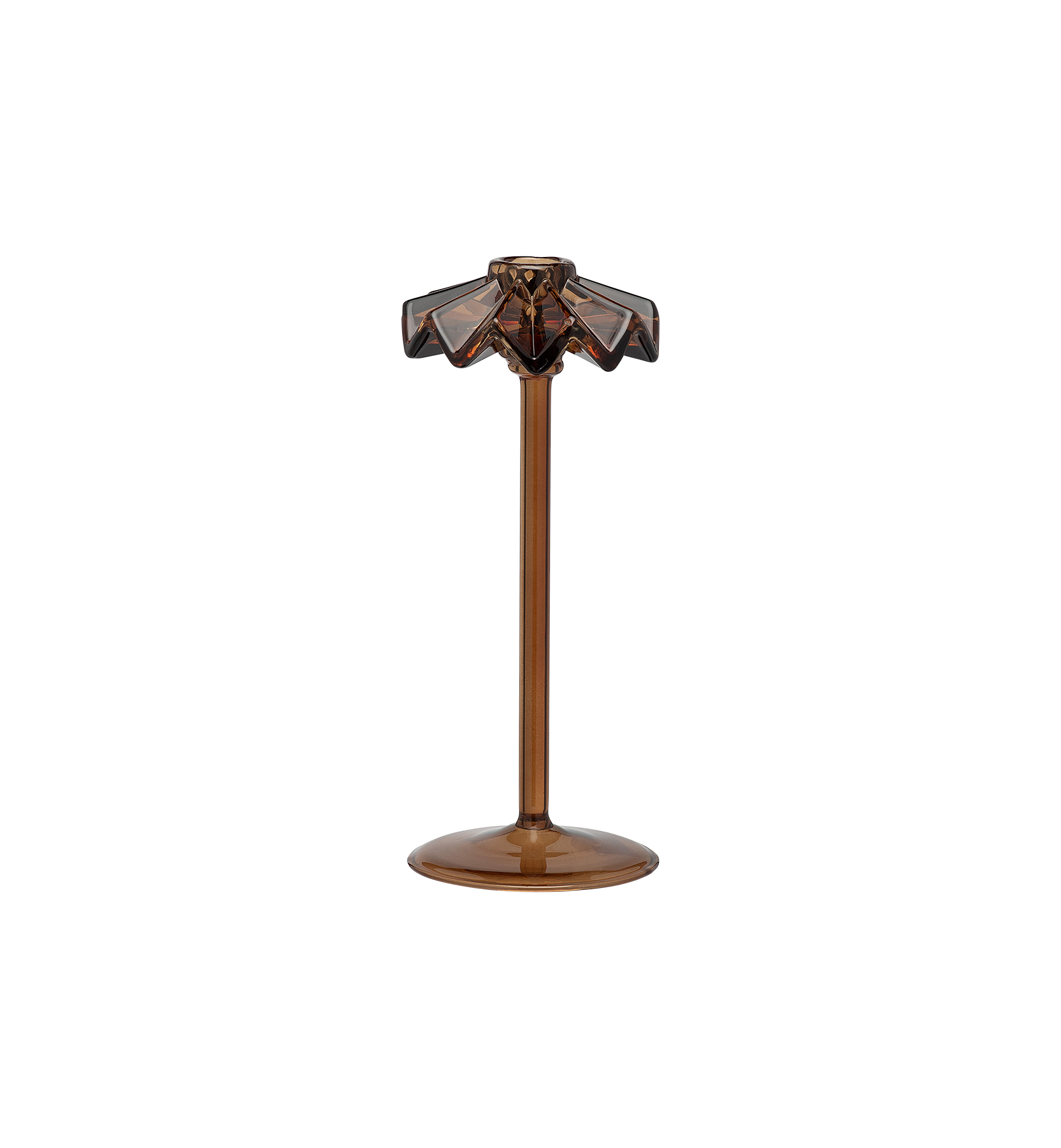 Tall Frilly Candle Holder