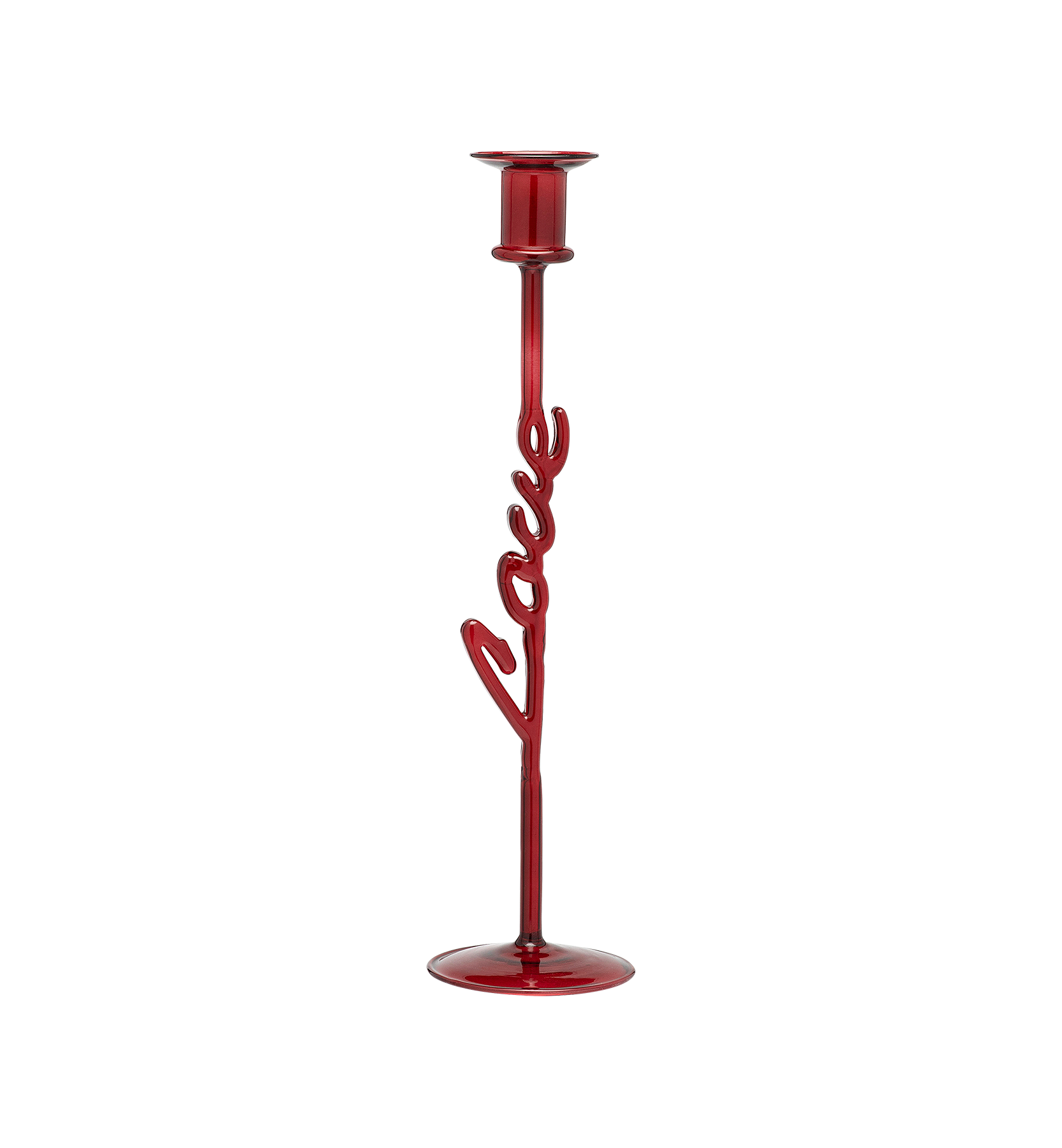 Carmine Love Candle Holder