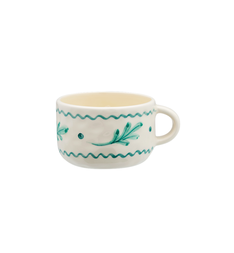 Leaf Cappuccino Mug