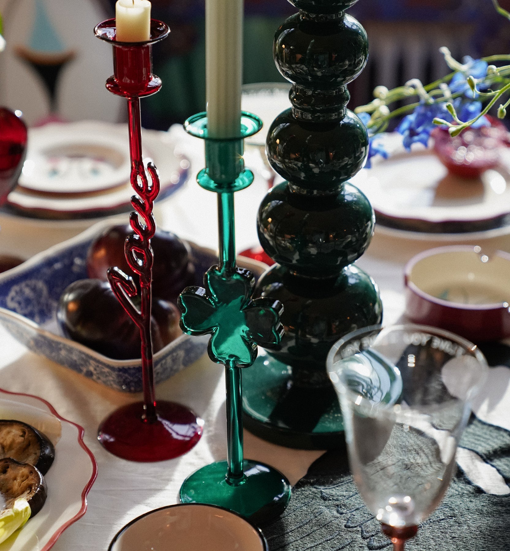 Shamrock Candle Holder