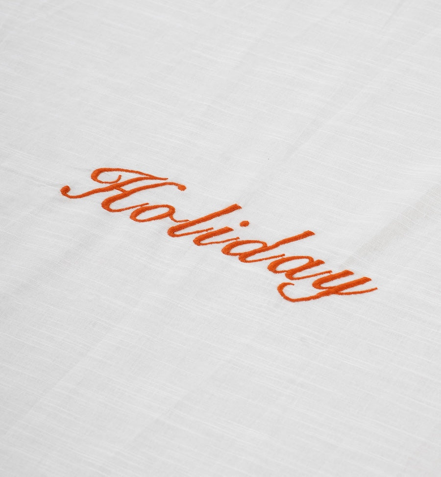 Holiday Ruffle Tablecloth